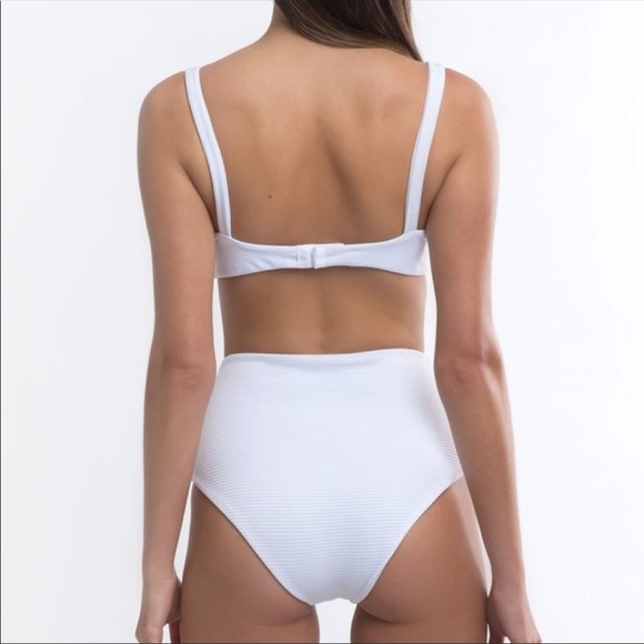 TJ swim white bikini set S - Picture 3 of 6